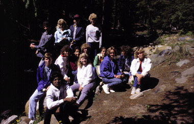 a class pause in their environment